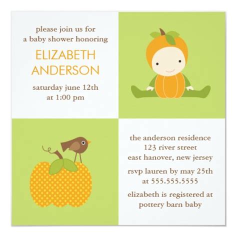 Autumn Baby Shower Invitations | Zazzle