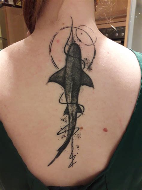 Reef shark tattoo 😊 : r/sharks