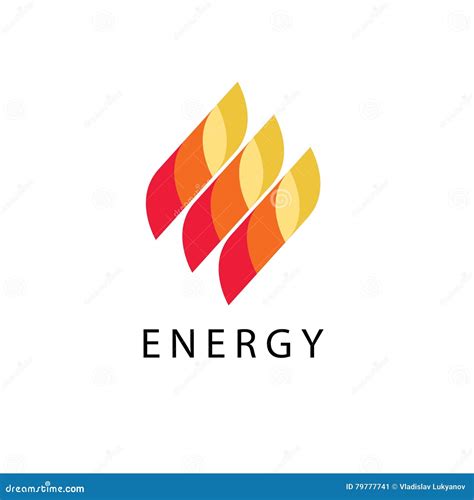 Energy Logo Vector, Abstract Fire Flame Brand Logotype | CartoonDealer.com #79777741