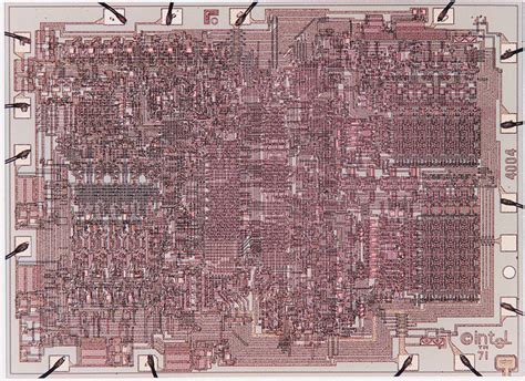 Intel 4004/4040 - CPU MUSEUM - MUSEUM OF MICROPROCESSORS & DIE PHOTOGRAPHY