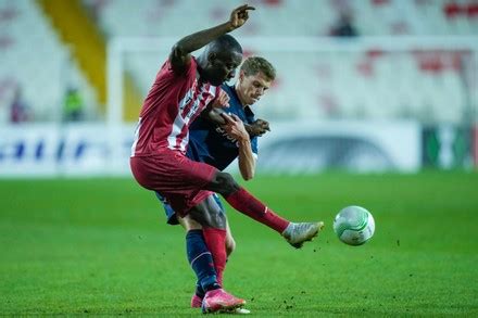 Sivasspors Maxalain Gradel Left Vies Ball Editorial Stock Photo - Stock ...