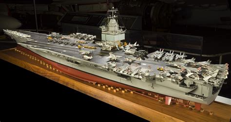 Model, Aircraft Carrier, USS Enterprise | National Air and Space Museum