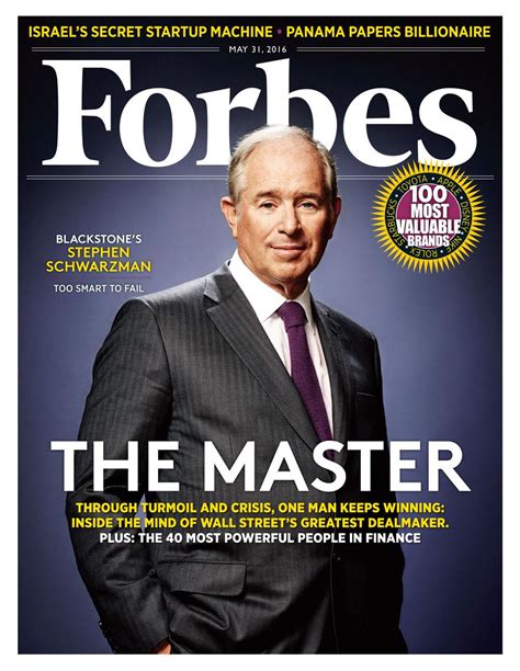 Stephen Schwarzman And Blackstone: Wall Street's Unstoppable Force