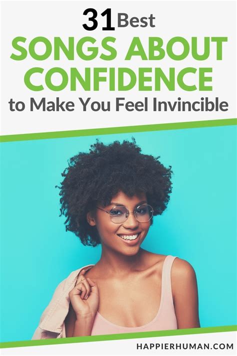 31 Best Songs About Confidence to Make You Feel Invincible - Happier Human