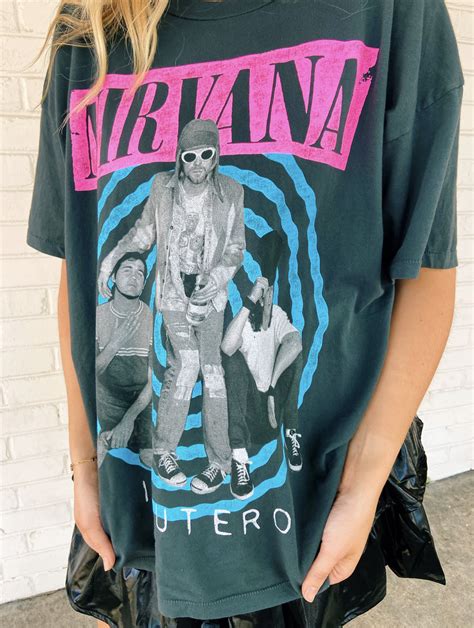 Nirvana In Utero Photo Merch Tee - Thelma & Thistle