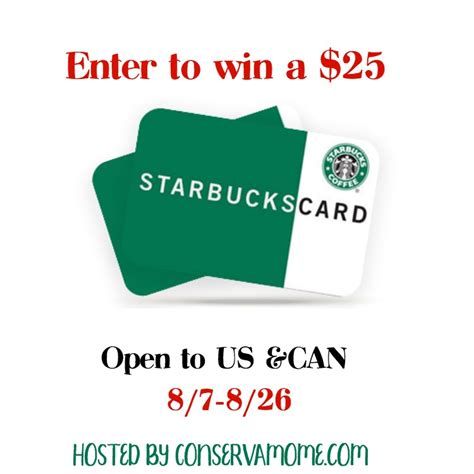 Win a $25 Starbucks Gift Card | Reviewz & Newz