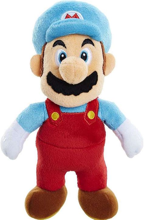 Super Mario World of Nintendo Ice Mario 7.5 Plush Jakks Pacific - ToyWiz