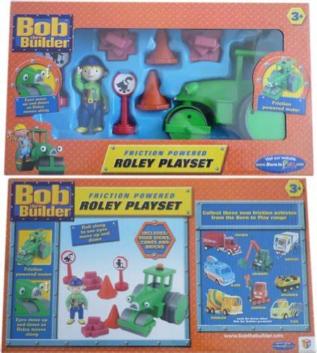 Bob the Builder Roley Playset Friction Powered with Accessories ...