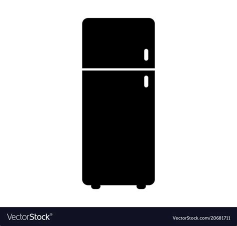 Refrigerator icon Royalty Free Vector Image - VectorStock