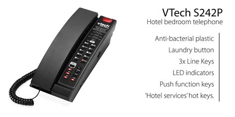 NEW! Telephones for Hotel Rooms | Commsplus