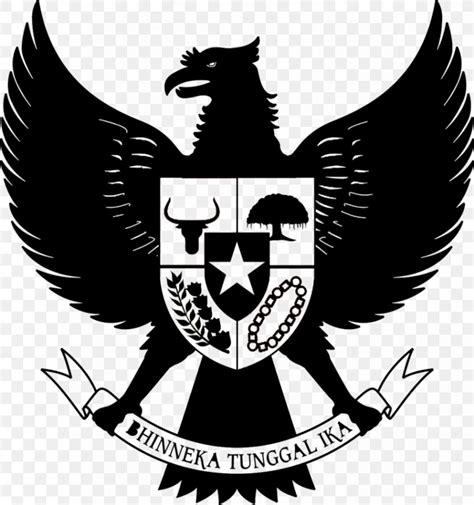 National Emblem Of Indonesia Garuda Indonesia Pancasila, PNG, 865x924px ...