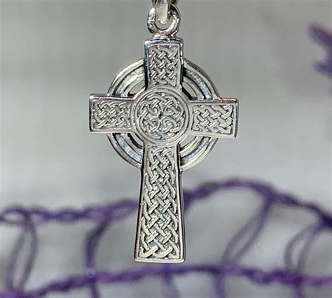 Celtic Cross Necklace, Celtic Jewelry, Irish Jewelry, Anniversary Gift ...