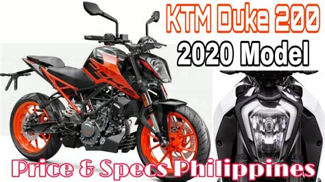 Ktm Duke 200 price in the Philippines - YouTube