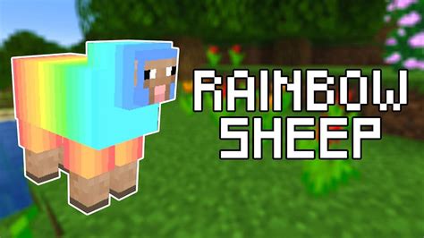 How to Make a Rainbow Sheep in Minecraft - The SportsRush