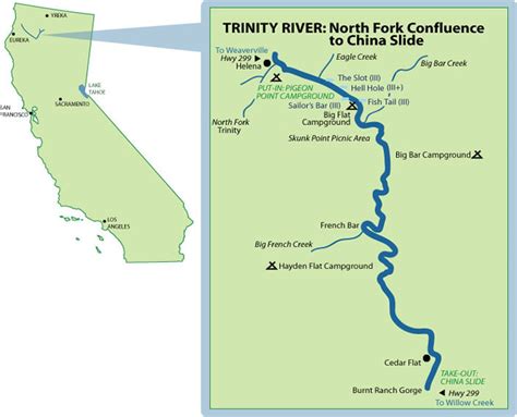 Trinity River Mile-By-Mile Map