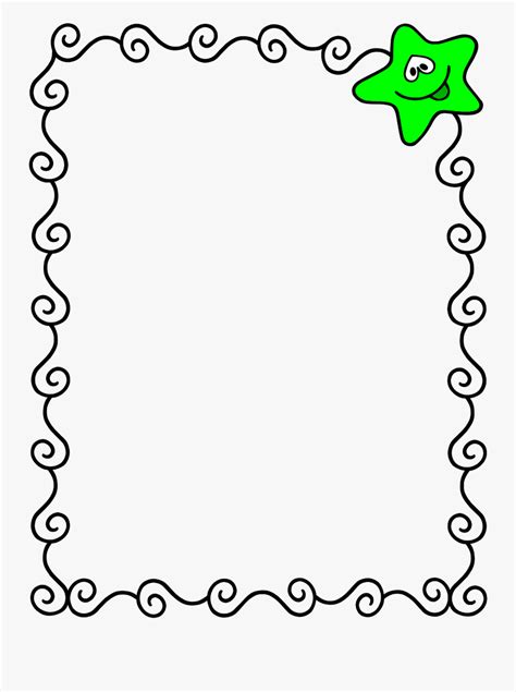 Borders And Frames For Kids Clipart - Border Design For Scrapbook , Free Transparent Clipart ...