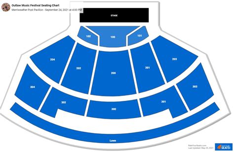 Merriweather Post Pavilion Seating Chart - RateYourSeats.com