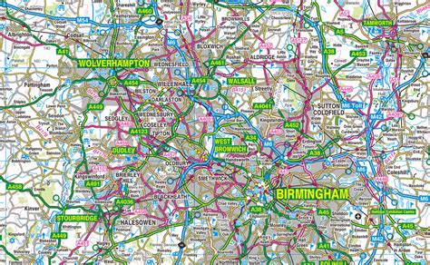 The Midlands Map | I Love Maps