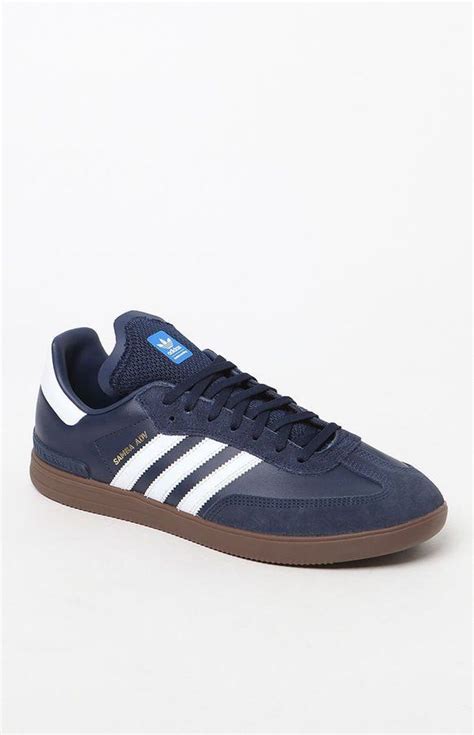 adidas Samba ADV Navy Shoes | Navy blue outfit, Navy shoes, Adidas women