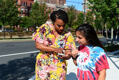 PHOTOS: Ayanna Pressley On The Campaign Trail : The Picture Show : NPR