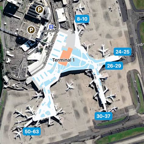 Sydney Airport Map: Guide to SYD's Terminals