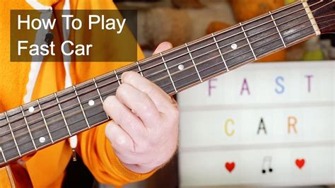 Fast Car Guitar Chords Fingerpicking : Fast Car (Jonas Blue) Guitar ...