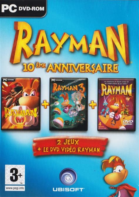 Rayman: 10th Anniversary Collection cover or packaging material - MobyGames