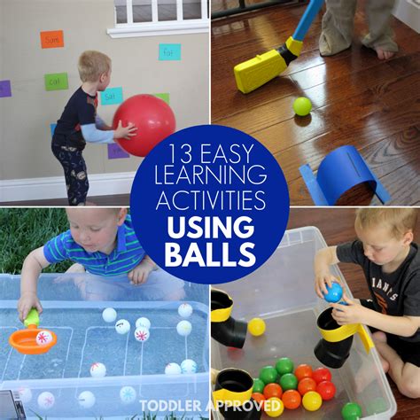 Toddler Approved!: 13 Simple Learning Activities Using Balls