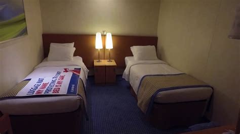 Carnival Breeze Interior Stateroom 6253 (Category 4D) - YouTube