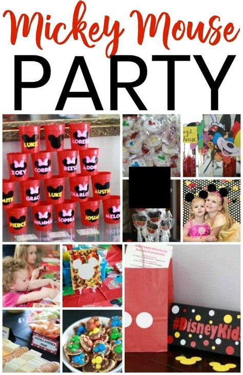 Best Mickey Mouse Party Ideas | Mickey mouse parties, Mickey mouse ...