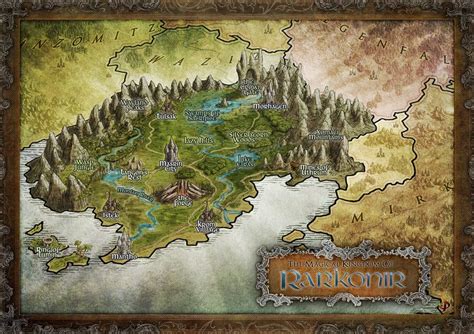 Use this for a book cover? Herwin Wielink cartography -- Rarkonir by *Djekspek on deviantART ...