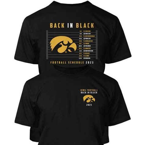 Iowa Hawkeye Football Schedule 2023 Printable