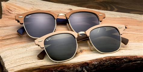 Ray-Ban - Wood Clubmaster | Sunglass Hut