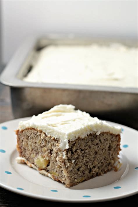 Hummingbird Cake (without nuts) - Mindy's Cooking Obsession