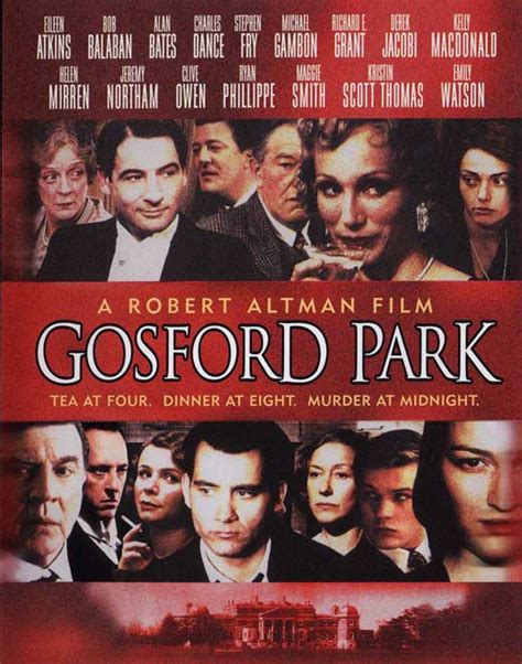 Miss películas.: GOSFORD PARK.