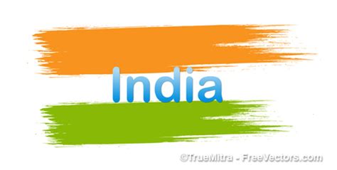 India Flag Design Vector for Free Download | FreeImages