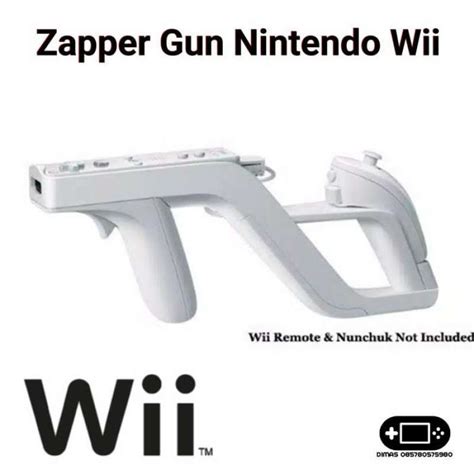 Jual Zapper Shooting Gun Pistol untuk Nintendo Wii dan Wii U di Seller ...