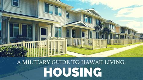 PCSing to Hawaii- Military Guide to Hawaii Living: Housing