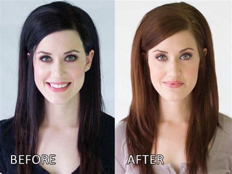 How To Lighten Too Dark Hair Color - Davis Diane