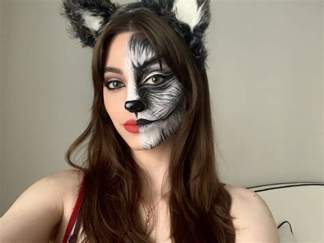 Realistic Werewolf Face Paint