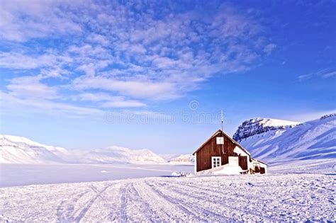 Refuge in the Arctic stock image. Image of landscape - 29508713