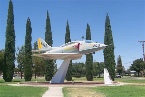 Old Retired Petty Officer: The Planes on Poles at NAS Lemoore