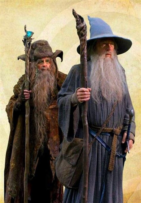 Wizards Radagast the Brown & Gandalf the Grey. 150 Behind-The-Scenes ...