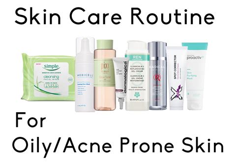 Skin Care Routine For Acne Prone Skin - Beauty & Health