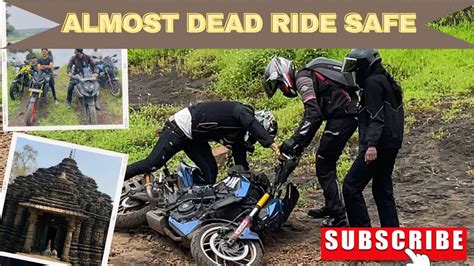 Almost Dead 🤯Ride Safe #trend-ing #Ambarnath #waterfall #explore barvi dam - YouTube