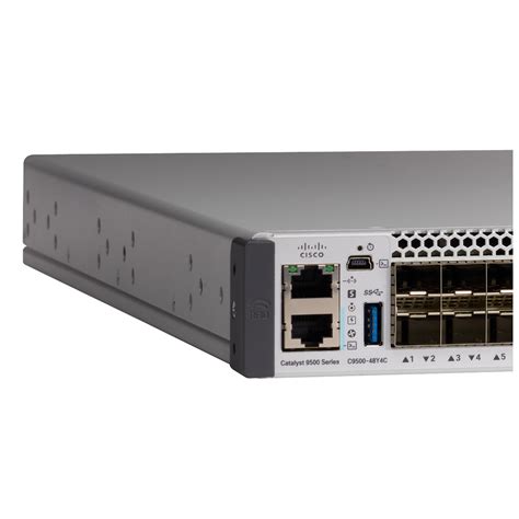 C9500-48Y4C-E Cisco Catalyst 9500 Series high performance 48-port 25G switch, NW Ess. License 思科 ...