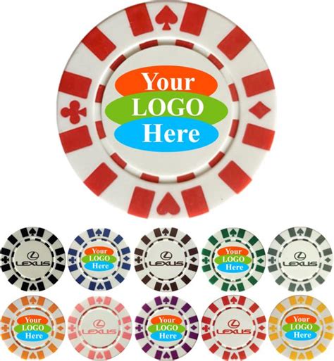 Custom Printed Poker Chips with your Logo, Artwork, Photo, or Message