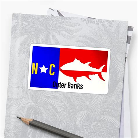 "Outer Banks" Sticker by barryknauff | Redbubble