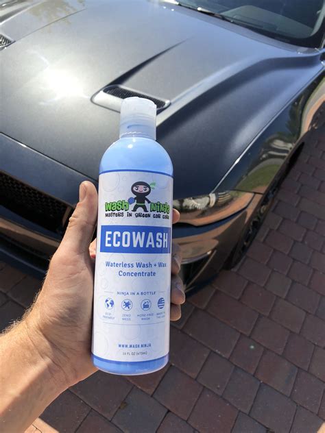 EcoWash Non-Toxic Biodegradable #WaterlessCarWash capable of washing 20 mid-size sedans ...