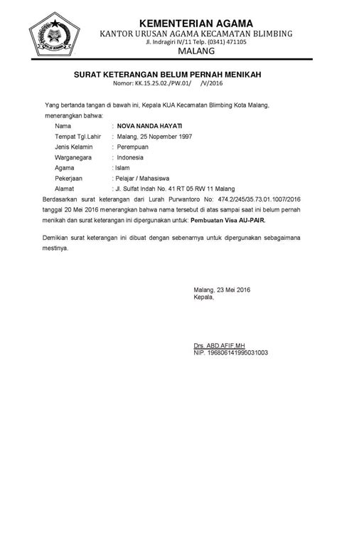 Contoh Surat Kuasa Pindah Kartu Keluarga - Delinewstv